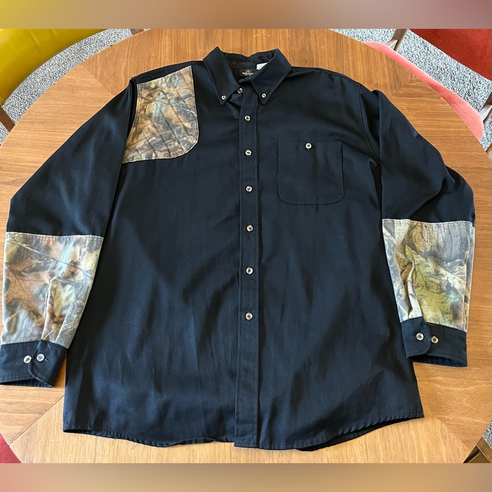 Vintage Redhead Realtree Advantage Timber Camo Button-Up